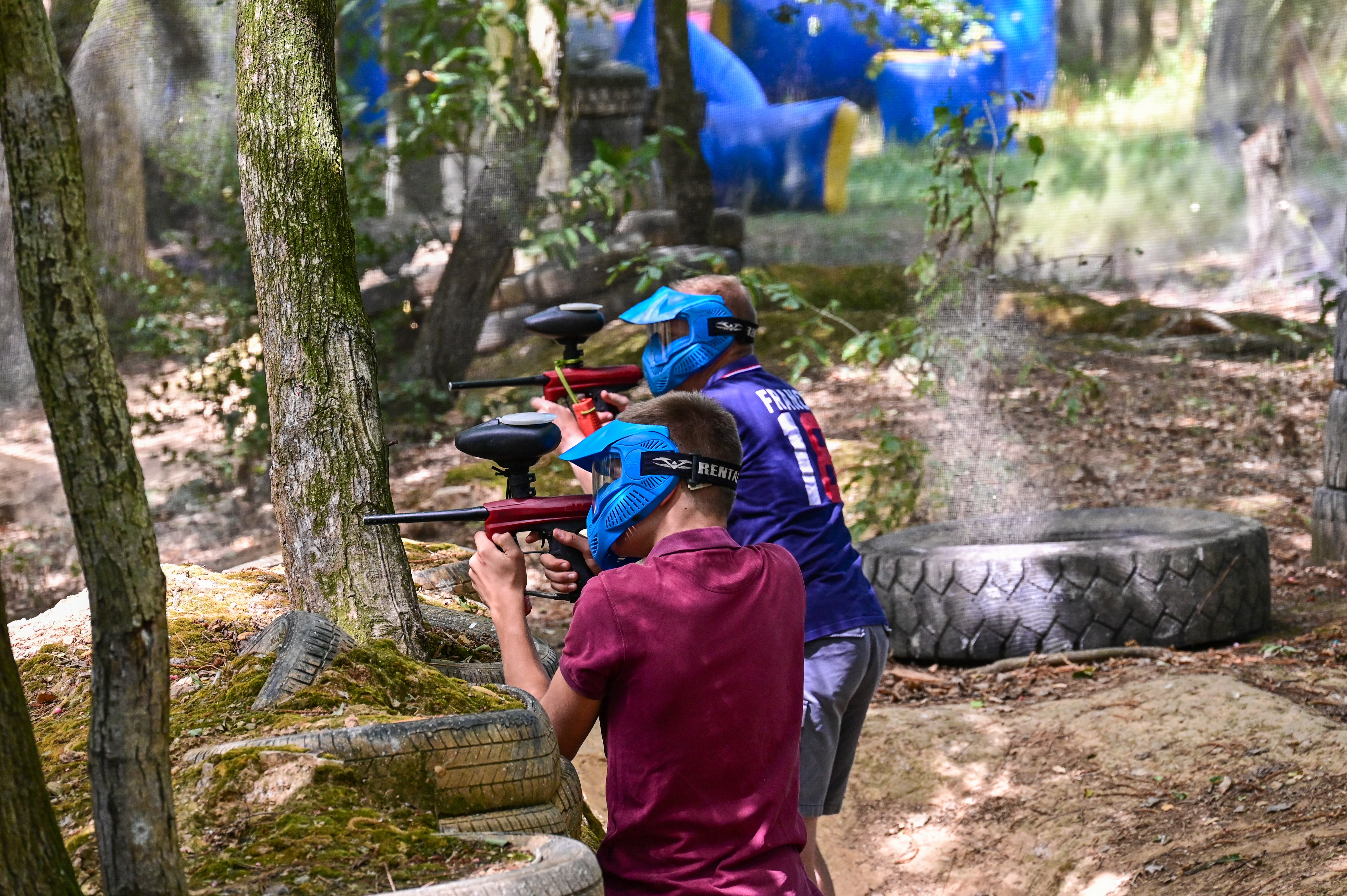 Paintball Rennes - Ploërmel vue aerienne Bretagne